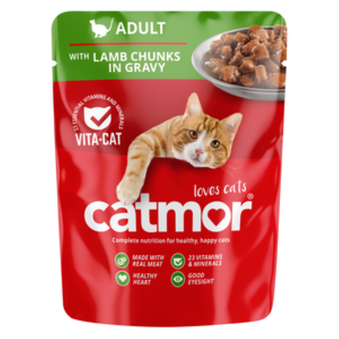 CATMOR ADULT LAMB 70G